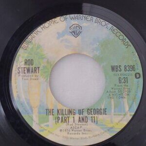 Rod Stewart The Killing Of Georgie Part I And II / Rosie 45 RPM 7" Vinyl